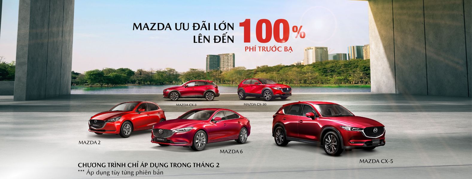 MAZDA BIÊN HOÀ ƯU ĐÃI LÊN ĐẾN 110 TRIỆU ĐỒNG*