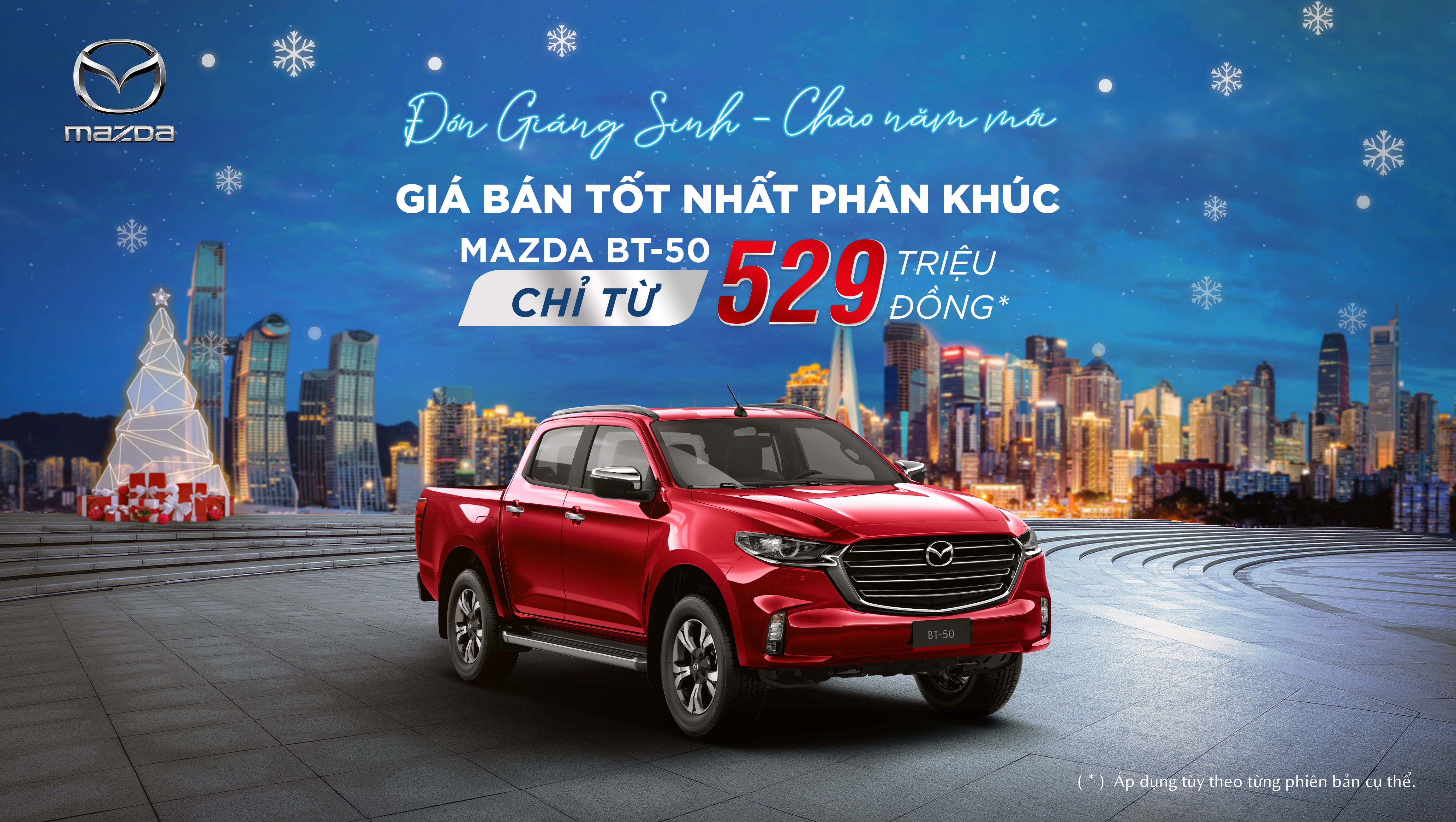 ĐÓN XUÂN CÙNG MAZDA BT-50 – BÁN TẢI GIÁ BÁN TỐT NHẤT PHÂN KHÚC